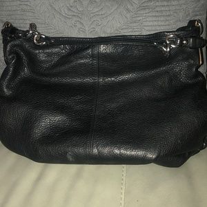 Coach Pebble Leather Shoulder Bag